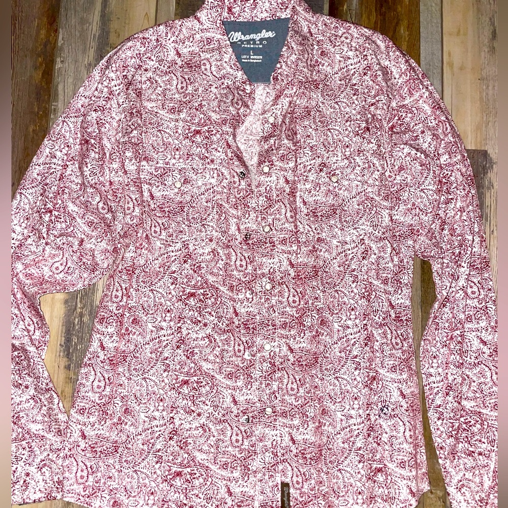 Wrangler button up
